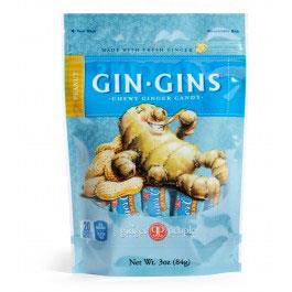 Ginger People Gin Gins Chewy Ginger Candy (Peanut) - 84g - Homegrown Foods, Stony Plain