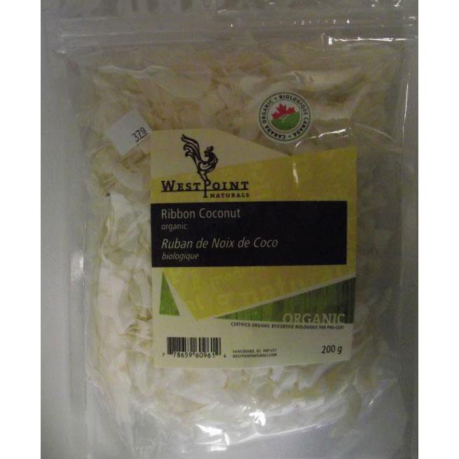 Westpoint Naturals Organic Coconut Ribbon - 200g - Homegrown Foods, Stony Plain