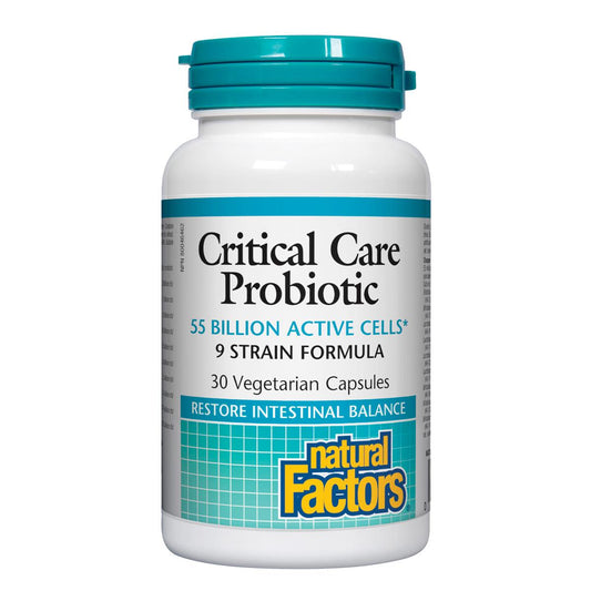 Natural Factors Probiotic Critical Care, 55billion / 30VCaps