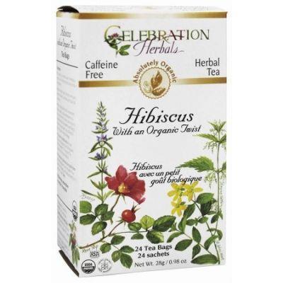 CELEBRATION HERBALS TEA HIBISCUS, 24BAGS
