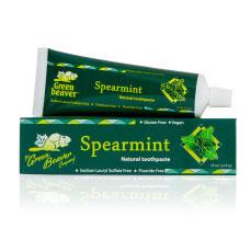 Green Beaver Natural Toothpaste (Spearmint) - 75ml - Homegrown Foods, Stony Plain