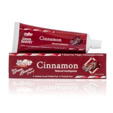 Green Beaver Natural Toothpaste (Cinnamon) - 75ml - Homegrown Foods, Stony Plain