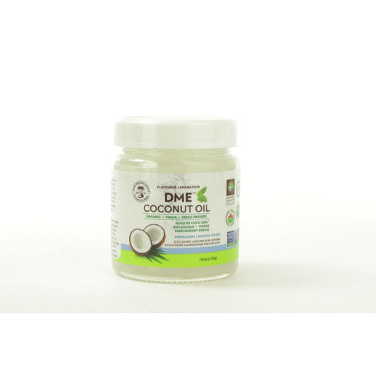 ALPHA HEALTH PRODUCTS COCONUT OIL DME PEPPERMINT, 110ML