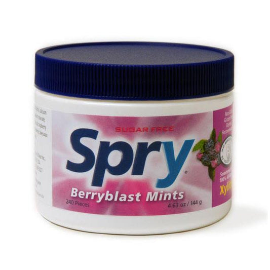 Spry Sugar Free Mints (Berry Blast) - 240 Pcs - Homegrown Foods, Stony Plain