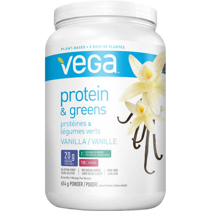 Vega Protein & Greens (Vanilla) - 614g - Homegrown Foods, Stony Plain