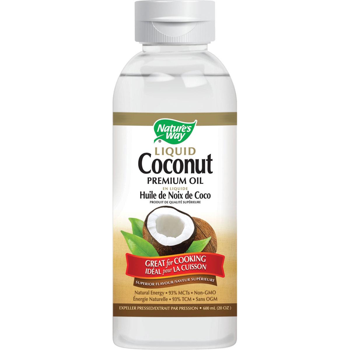 Nature's Way Coconut Oil Premium Liquid, 600ml