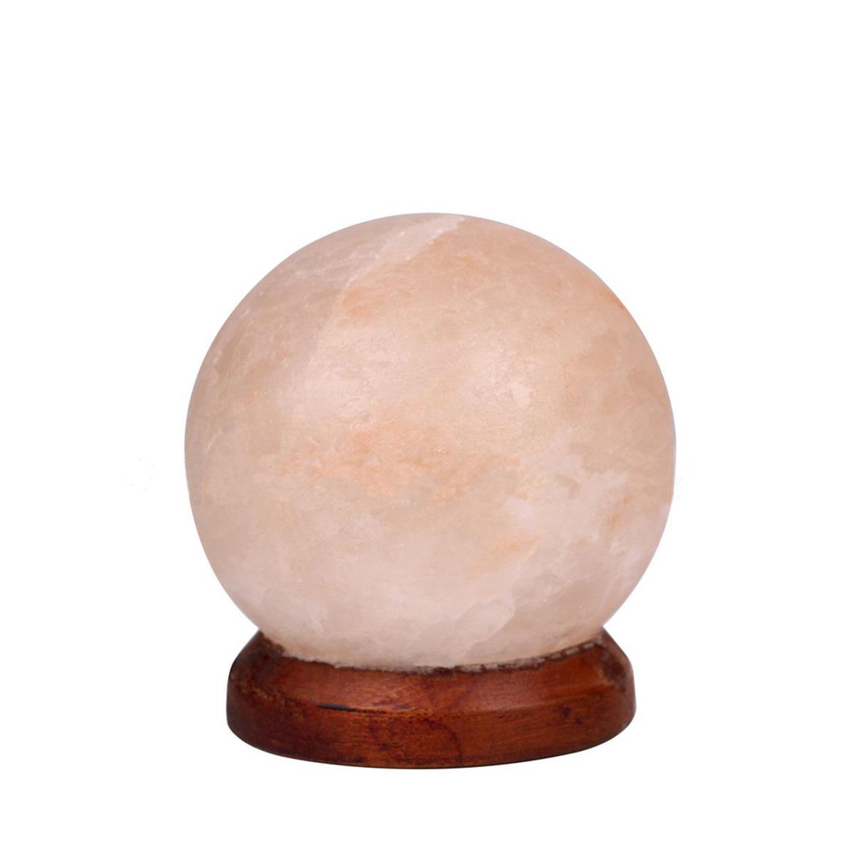 Salt Lamp - Sphere (White)