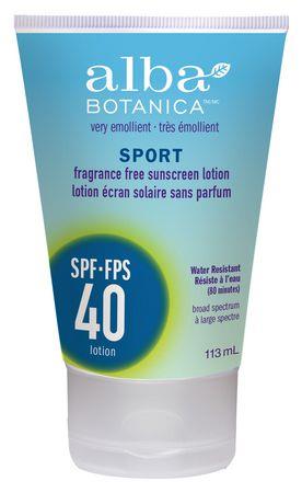 Alba Botanica SPF40 Sport Sunscreen