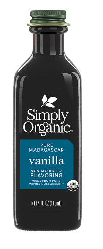 SIMPLY ORGANIC VANILLA EXTRACT NON-ALCOHOLIC, 118ML