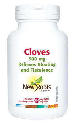NEW ROOTS CLOVES 500MG, 100CAPS