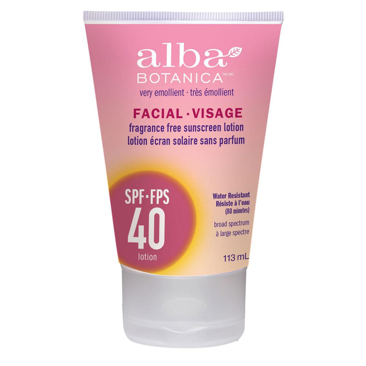 Alba Botanica SPF40 Facial Sunscreen
