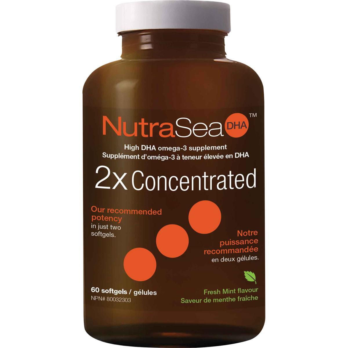 Ascenta Nutrasea DHA 2x Concentrated - 60 Soft Gels