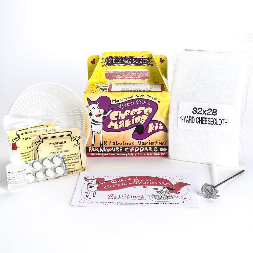 New England Cheesemaking Complete Starter Cheese Kit