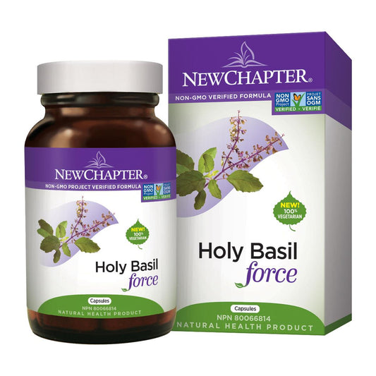 New Chapter Holy Basil Force - 30 Capsules