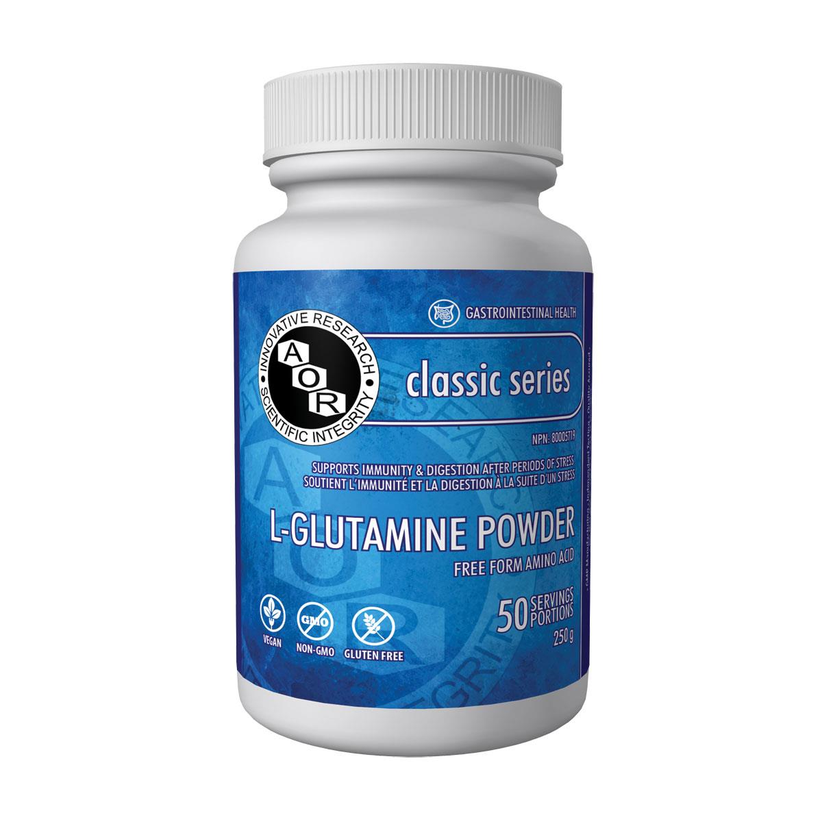 AOR L-Glutamine Powder (250 g)