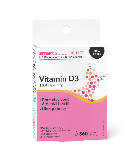 1000 IU Vitamin D3 - 11.4 mL (360 Droplets)