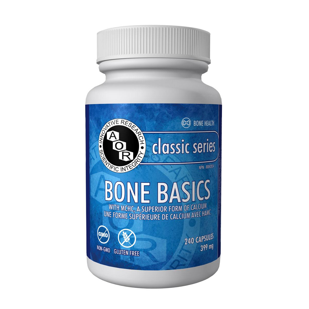 AOR Bone Basics (399 mg / 240 Capsules)