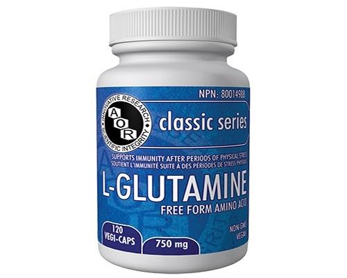 L-Glutamine - 750 mg / 120 Vegetable Capsules