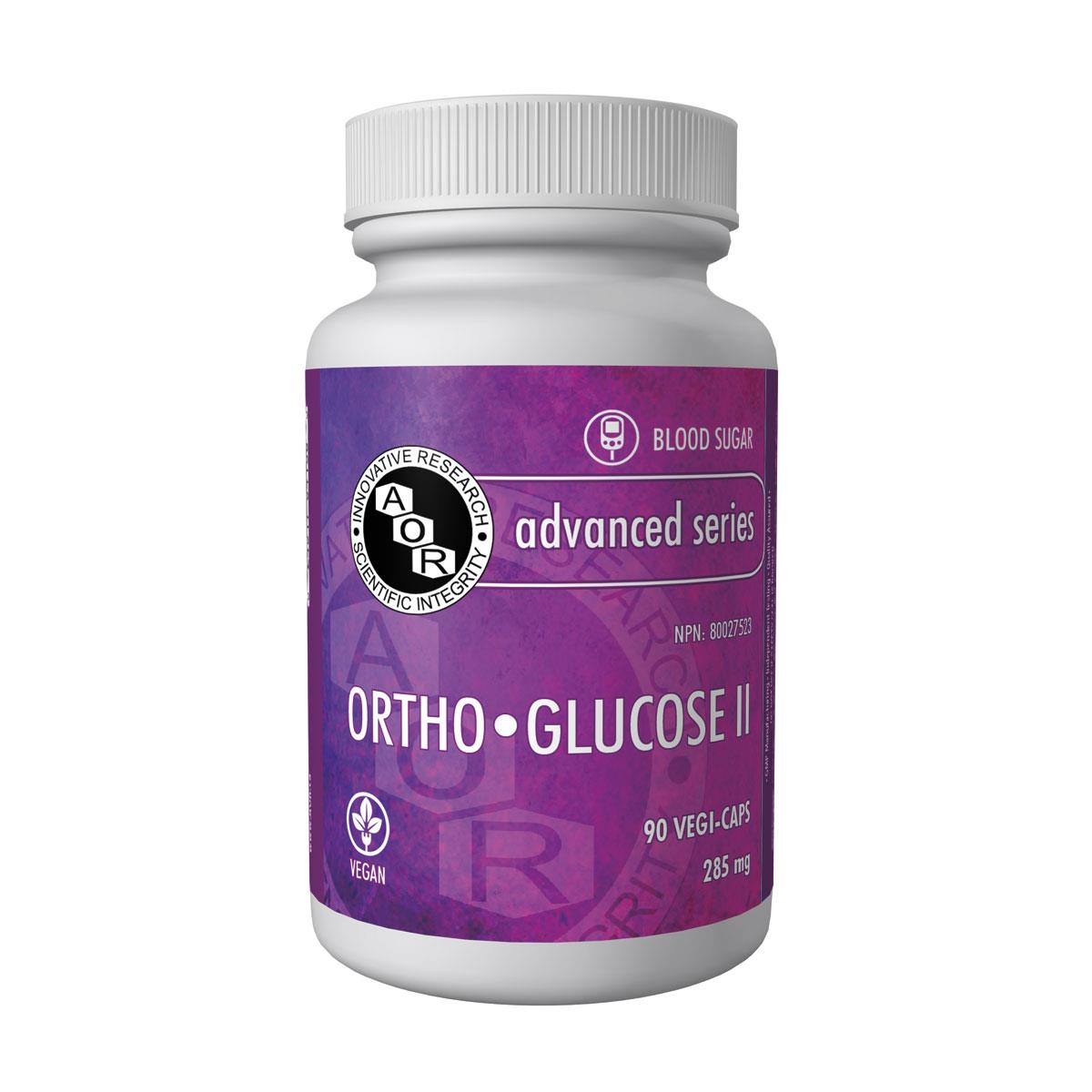 AOR Ortho Glucose II (285 mg / 90 Vegetable Capsules)