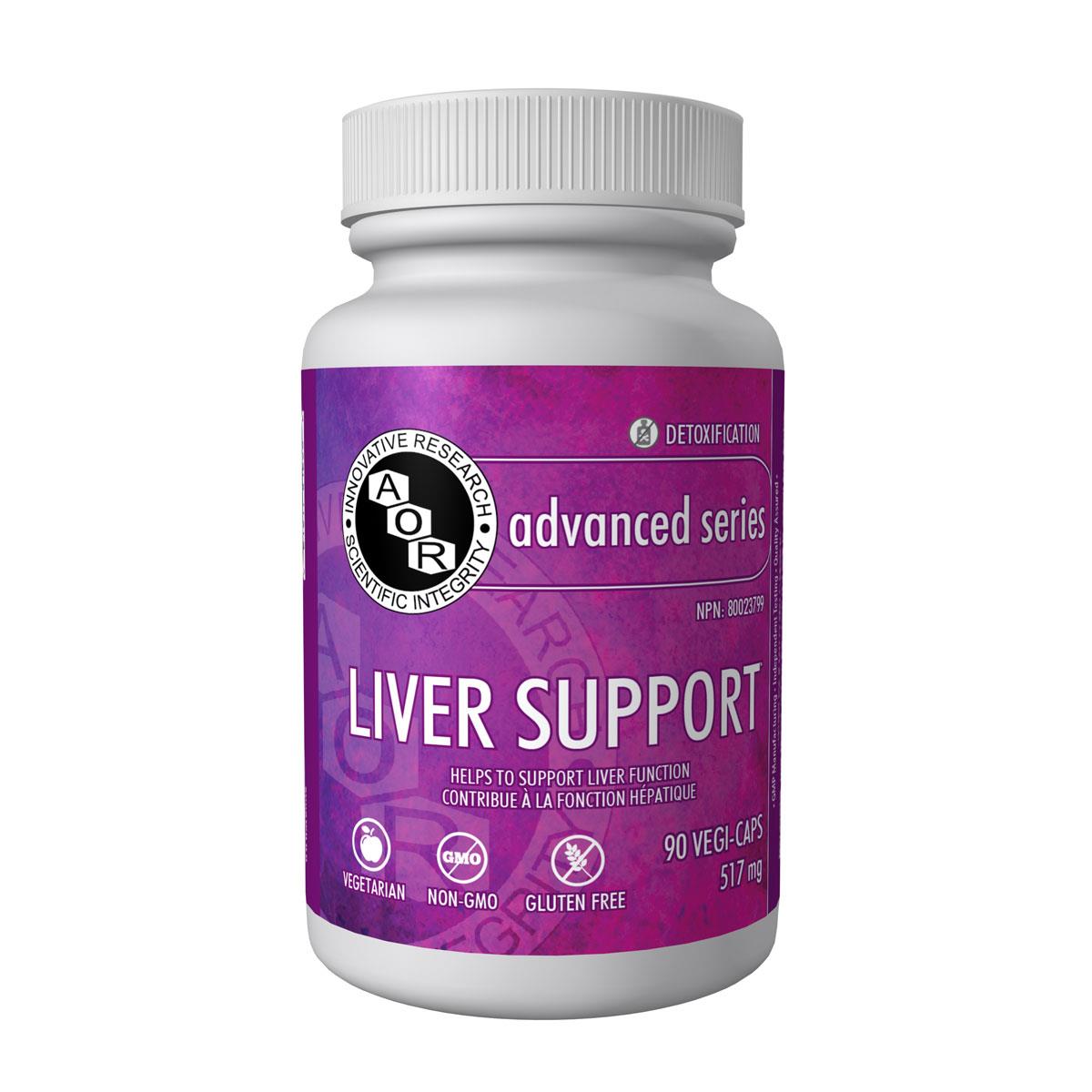 AOR Liver Support (517 mg / 90 Vegetable Capsules)