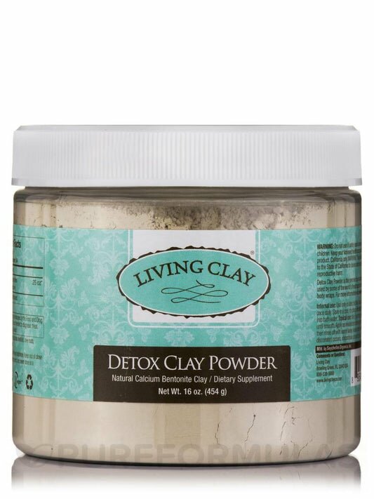 Living Clay Detox Clay Powder - 16oz