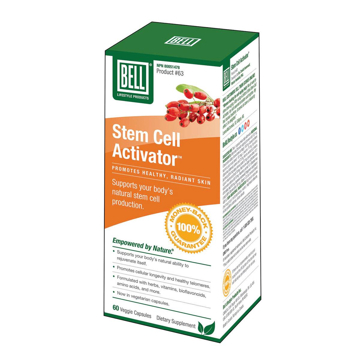 Homegrown Foods Ltd. - Bell Stem Cell Activator - 706 mg / 60 Capsules
