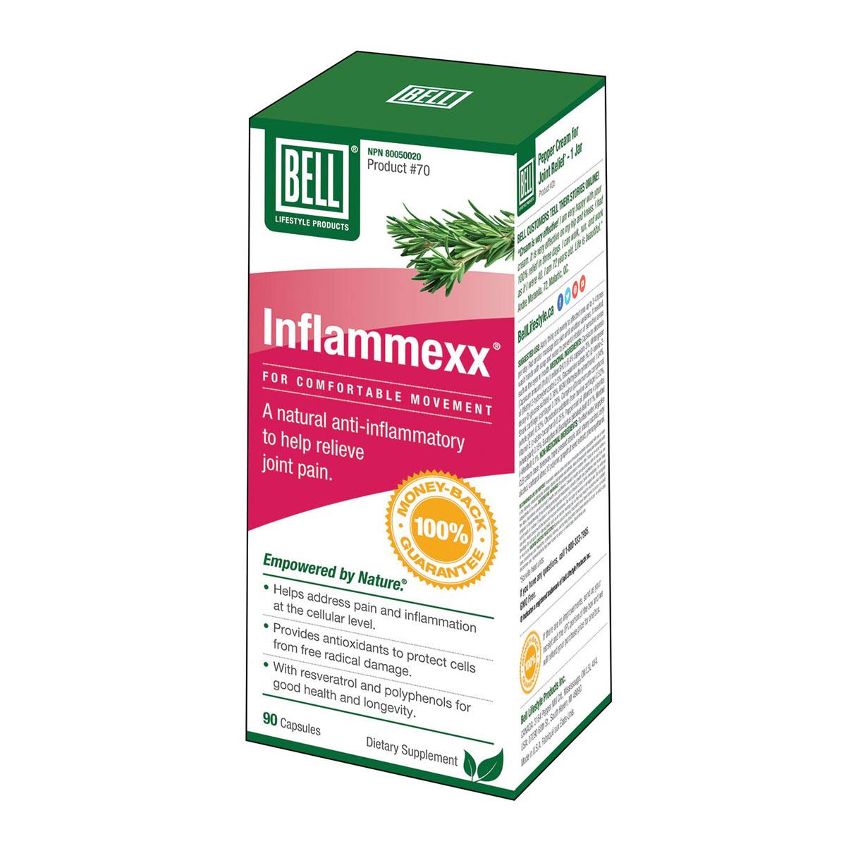 Homegrown Foods Ltd. - Bell Inflammexx - 725 mg / 90 Capsules
