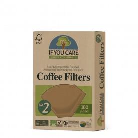 IF YOU CARE COFFEE FILTER NO. 2 100 FILTERS