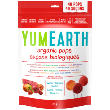 YUMMY EARTH ORGANICS POPS