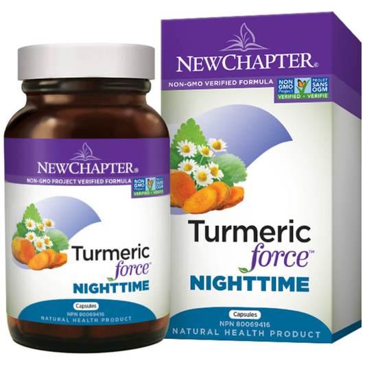 NEW CHAPTER TURMERIC FORCE NIGHT TIME 48 CAPS