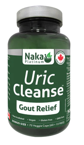 NAKA URIC CLEANSE GOUT RELIEF 75VCAPS