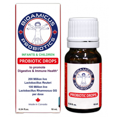 BIO AM PROBIOTIC DROPS KIDS GF