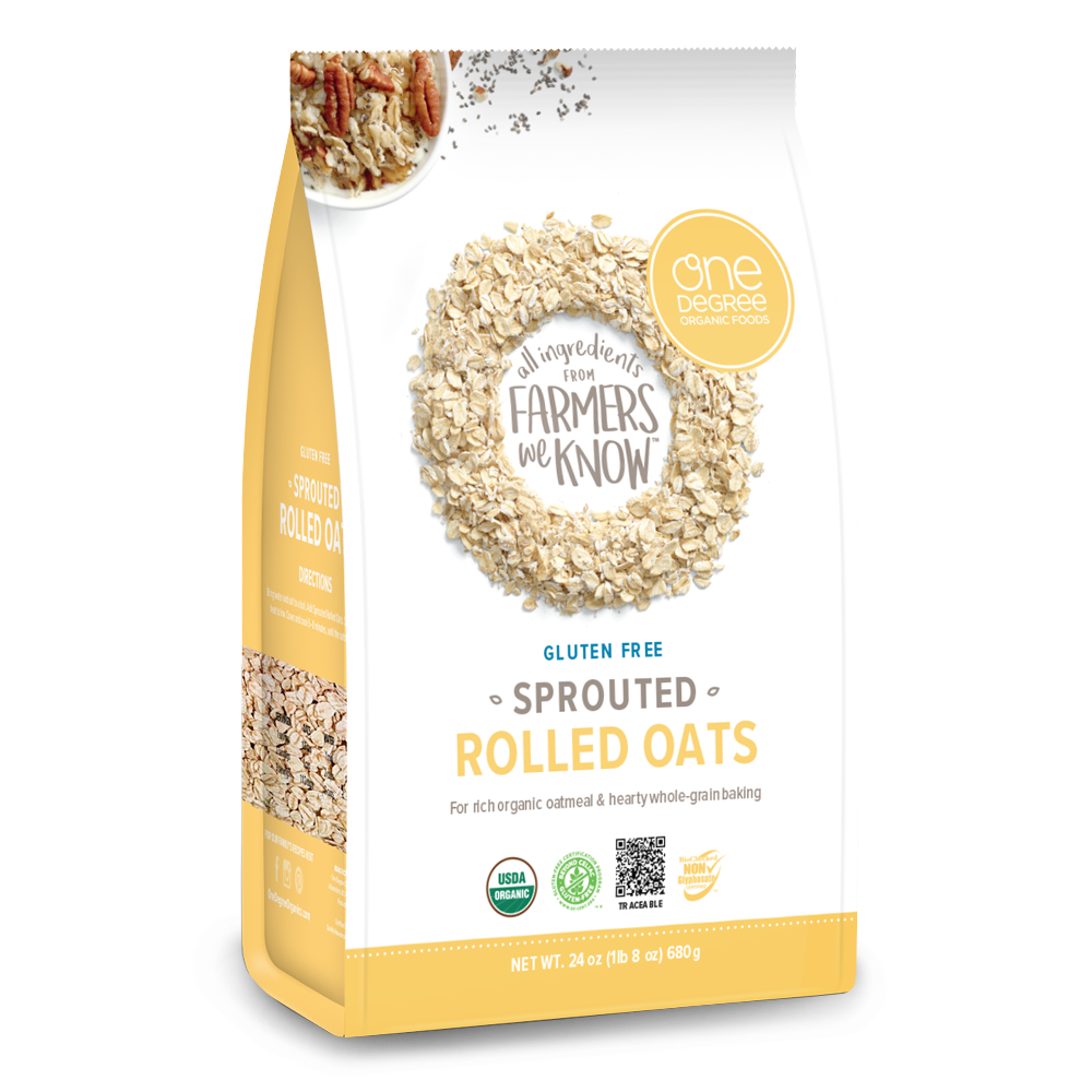 Organic Sprouted Rolled Oats