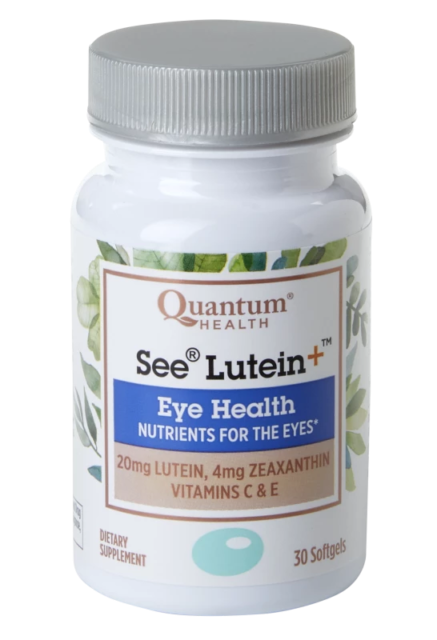 QUANTUM HEALTH - See Lutein+ Eye Health - 30 Softgels