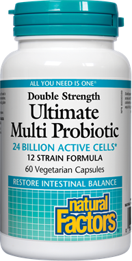 Natural Factors Double Strength Ultimate Multi Probiotic
