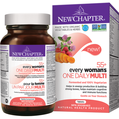 NEW CHAPTER EVERY WOMEN'S 55+ ONE DAILY 72 TABLETS