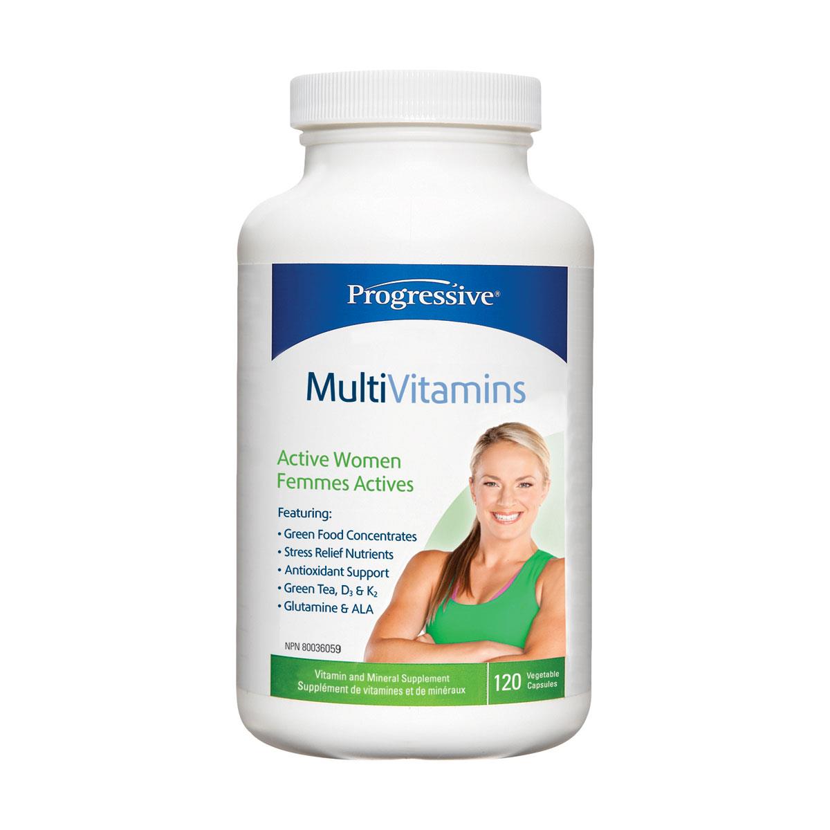 Multi Vitamins Active Women's - 120 vegetarian caps