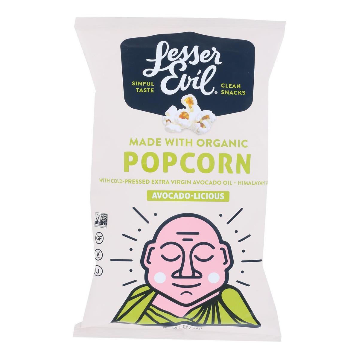 LESSER EVIL POPCORN AVOCADO-LIC 142G