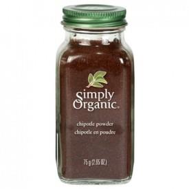 SIMPLY ORGANIC SPICES CHIPOTLE POWDER 75G