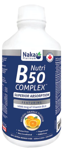 NAKA NUTRI B50 COMPLEX ORANGE 600ML