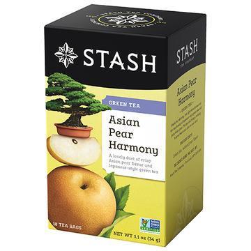 STASH TEA ASIAN PEAR 18 BAGS