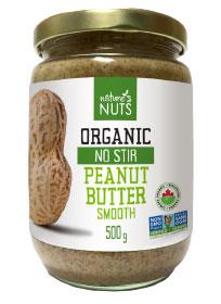NATURES NUTS PEANUT BUTTER SMOOTH 500G