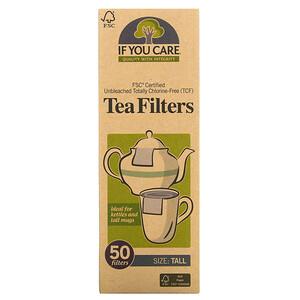 IF YOU CARE TEA FILTERS TALL 50 FILTERS