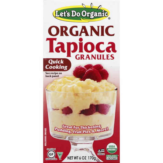 Let's DO ORGANIC TAPIOCA ORG QUICK COOKING 170G