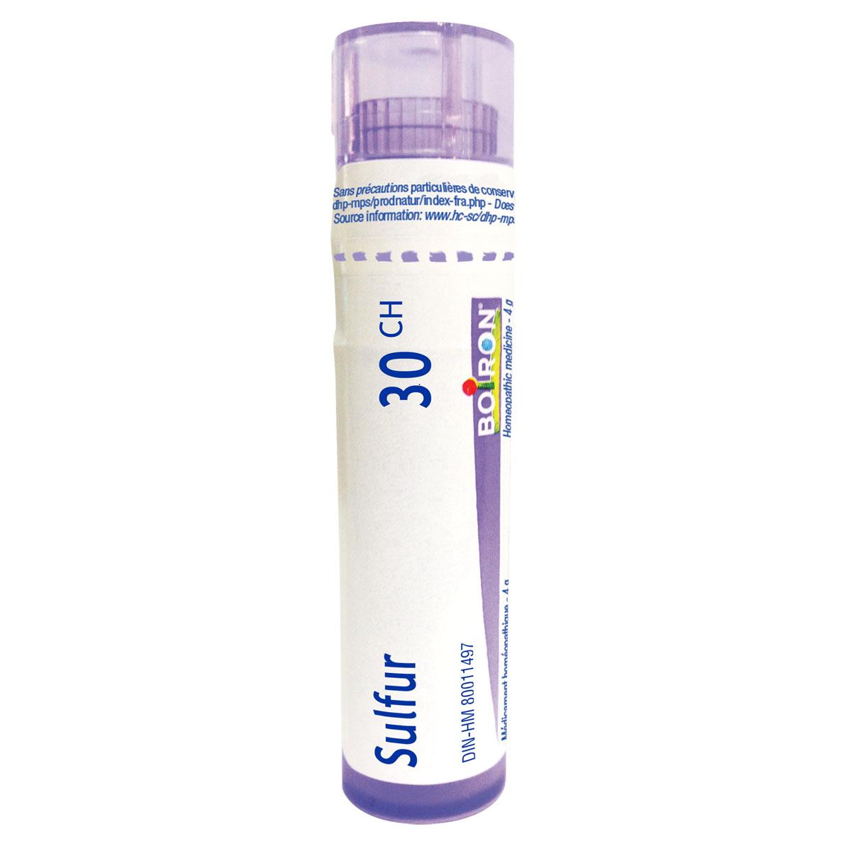 Sulfur  30ch / 80 granules