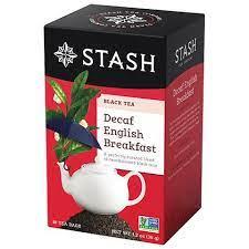 STASH TEA ENGLISH BREAKFAST 20TBAGS DECAF