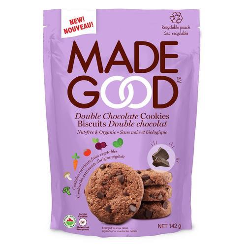 MADE GOOD COOKIES DOUBLE CHOC 142G