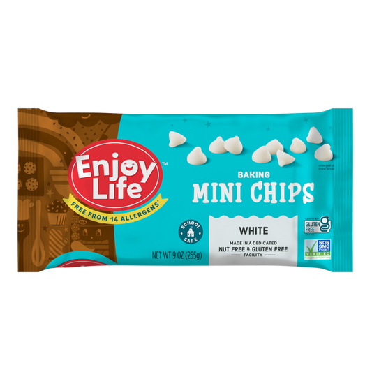 ENJOY LIFE CHIPS WHITE MINIS 255GR