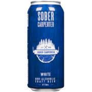 SOBER CARPENTER NON ALCOHOLIC BEER WHITE 473ML