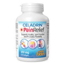 NATURAL FACTORS CELADRIN PAIN RELIEF 350MG/120SGELS